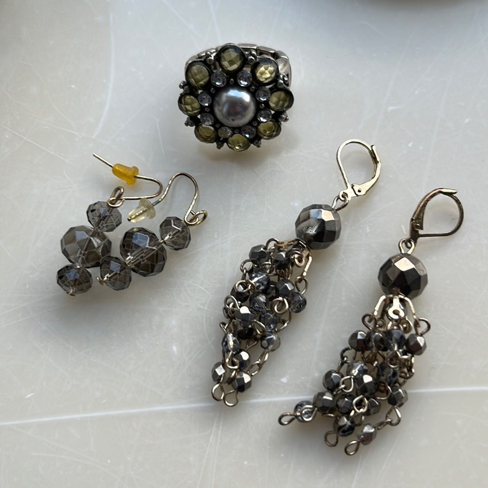 Earrings & Ring Bundle